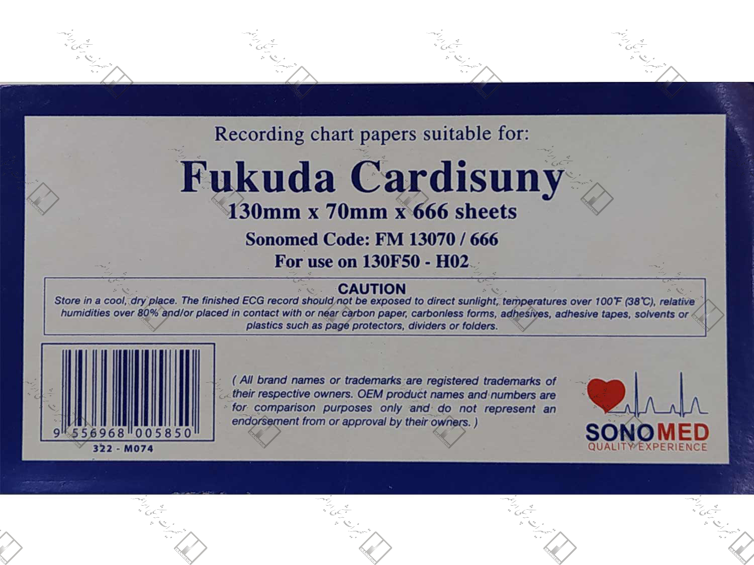کاغذ پزشکی کتابی Fukuda Cardisuny