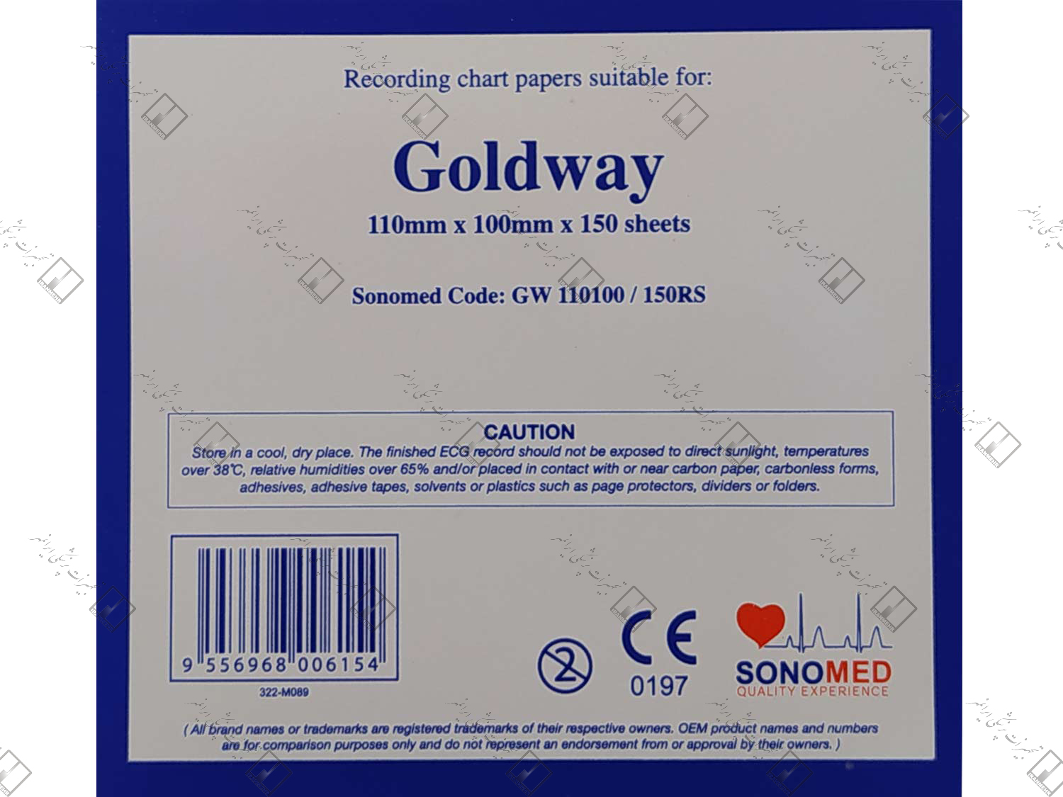 کاغذ پزشکی کتابی Goldway