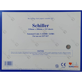 کاغذ پزشکی Schiller 210*280mm 